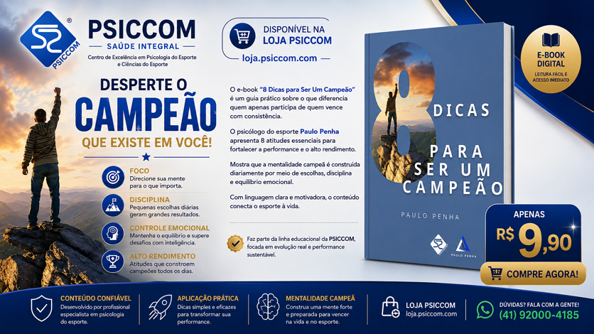 E-book: 8 Dicas para Ser Um Campeão