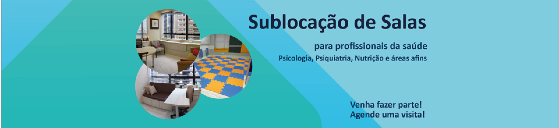 Sublocação de salas para profissionais da saúde